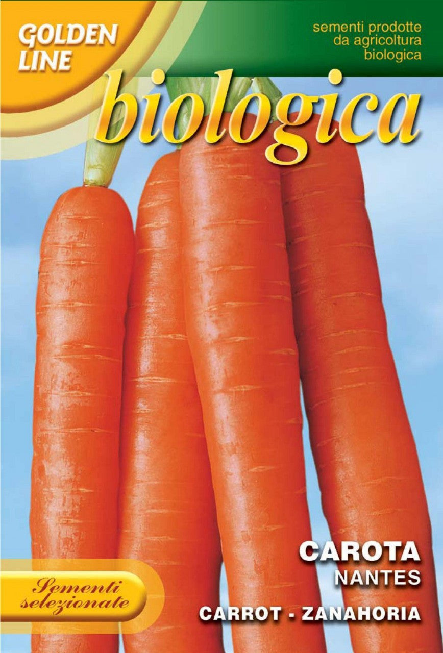 Carrot - Nantes Certified Organic (23-7B)