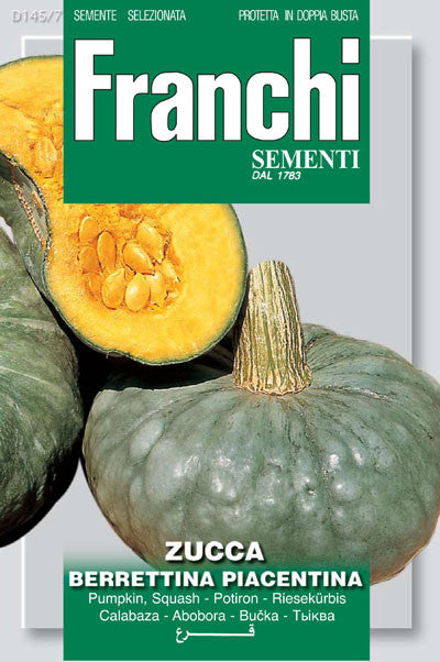 Winter Squash Berrettina Piacentina (AKA Dulce de Horno) (145-7)