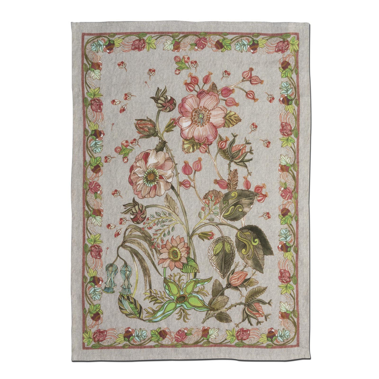 "Occitane Rosa" Hemp Towel