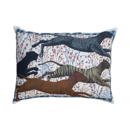 'Roar' Big Cats Throw Pillow Cover