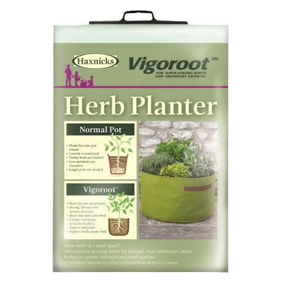 Vigoroot Herb Patio Planter