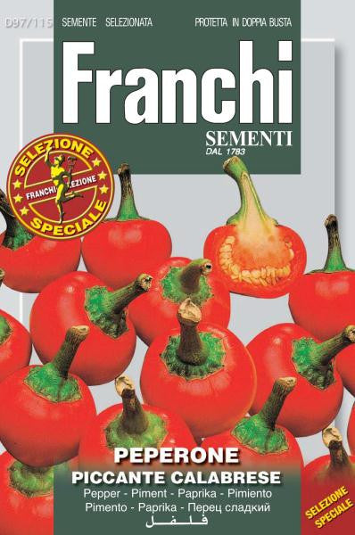 Pepper Piccante Calabrese AKA Red Cherry (97-115)