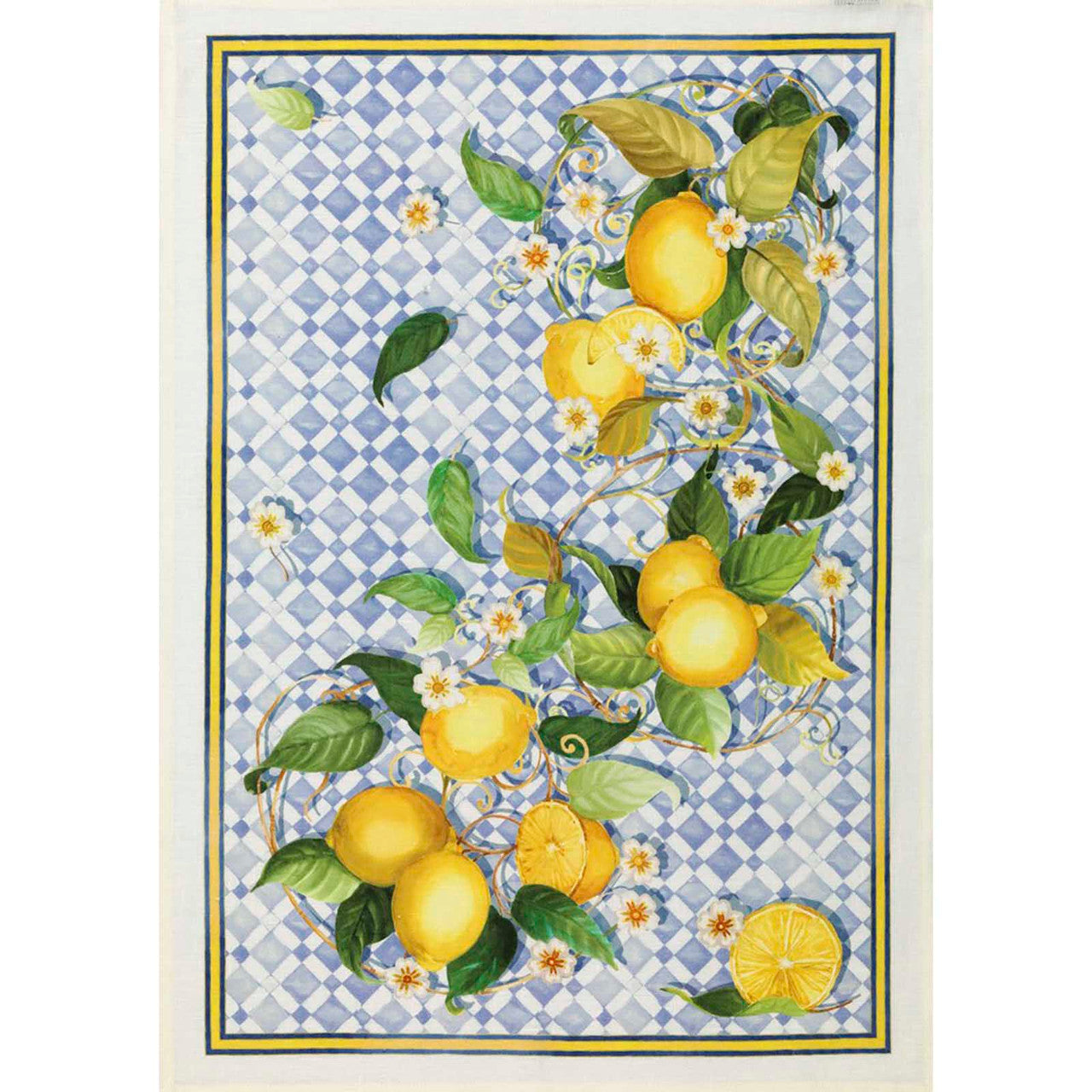 "Sevillana Limoni" Linen Towel