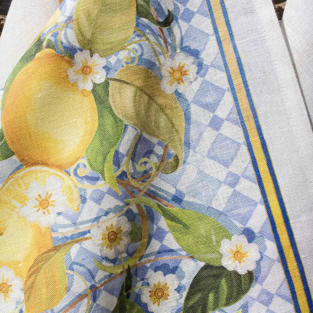 "Sevillana Limoni" Linen Towel