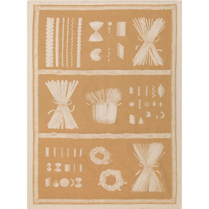 "Slow Food - Pasta" Linen Towel